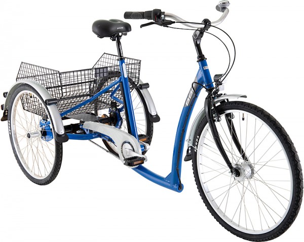 Shoppingdreirad BBF &quot;Specialrider 3.3&quot; 7-Gang 24&quot; / 26&quot;, RH 48 cm - blau