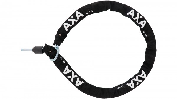 AXA Einsteckkette &quot;ULC&quot; ; Passend für AXA Rahmenschloss Block XXL und Trelock Rahmenschlösser, Ø 5,5 mm, schwarz; Kettenglieder aus gehärtetem Stahl,