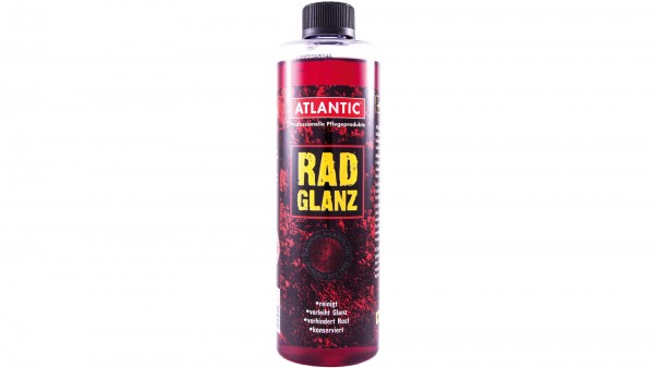 ATLANTIC Reiniger &quot;Radglanz&quot;; Reinigt und konserviert alle Metall- und Lackteile, verhindert Rostansatz und erleichtert die regelmäßige Pflege.; ; Anw