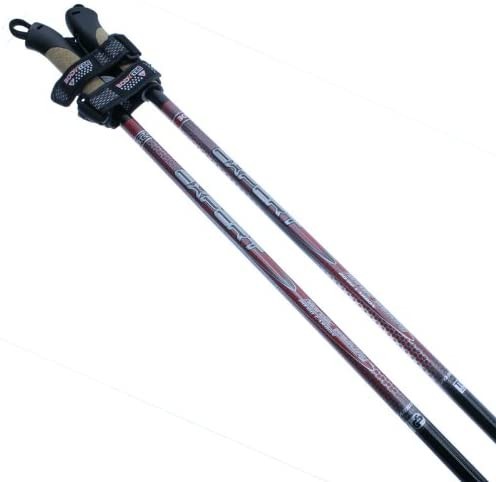 Nordic Walking Carbon Karbon Stöcke SCHWARZ Länge 115 cm