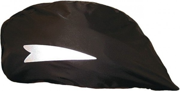 HOCK Regenschutzhaube; SB-verpackt, für Fahrradhelme, wasserdicht, atmungsaktiv, mit Gummizug, schwarz