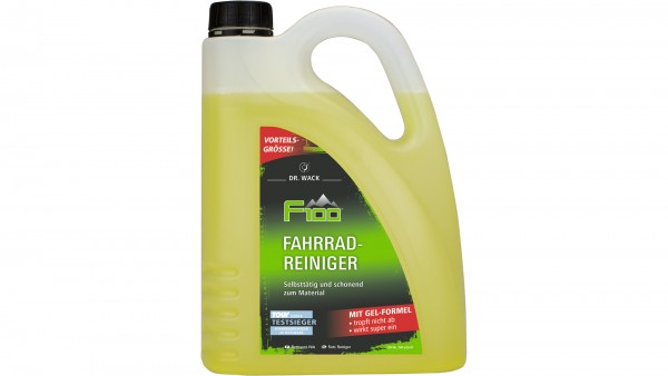 DR. WACK F100 Fahrradreiniger &quot;Neue Formel&quot;; Power Gel bietet beste Reinigung und höchste Materialverträglichkeit, für das komplette Fahrrad inkl. Ket