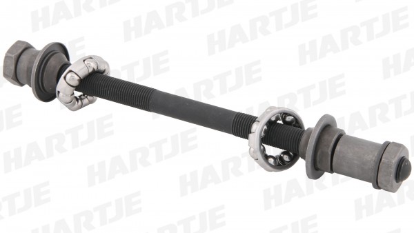 CONTEC H.R.-Achse &quot;Thrax HR&quot;; SB-verpackt, Ø 9,5mm, CrMo, 178mm lang, Kugelring: Außen-Ø24,0mm, Innen-Ø13,5mm, Kugel: 6,35mm, Konus: Außen-Ø 25,0mm