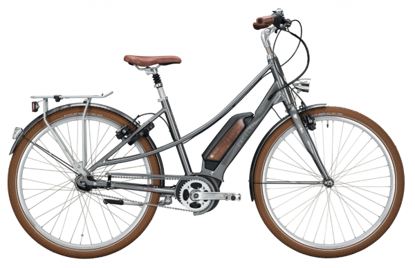 EXCELSIOR Elektro-Cityrad &quot;Vintage E CB&quot; Mod. 22, Mixte, 28&quot;, grey, 7-Gang SHIMANO &quot;Nexus&quot; RBN, 48cm