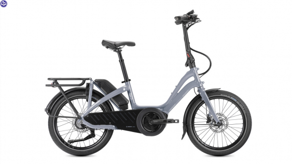 TERN Elektro-Kompaktrad &quot;NBD P8i LL&quot; Mod. 24, Unisex, 20&quot;, gloss metallic silver blue / silver, 8-Gang SHIMANO &quot;Nexus&quot; LL