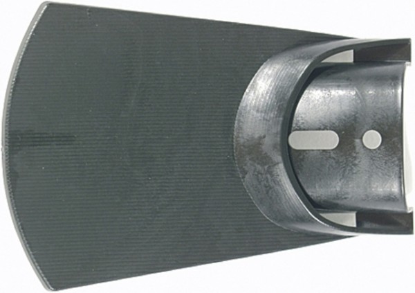 WESTPHAL Spoiler; Für Schutzbleche mit 55mm Breite, Kunststoff, schwarz, #713, 110mm hoch, 58 / 82mm breit