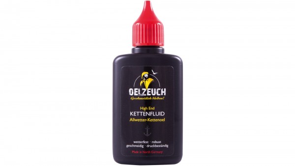 ATLANTIC Kettenöl "Oelzeuch"; Geschmeidigkeit für die Kette. High End Schmierstoff, der für staubige Trockenheit sowie für extreme Nässe geeignet ist.