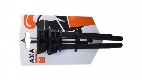 AXA Universal-Strebenhalterung "Flex Mount"; Zwei flexible Befestigungsleisten, geeignet für AXA Block XXL, AXA Defender, Solid Plus und Solid, zur Be