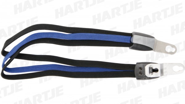 CONTEC Spanngurt "Dutch Classic"; SB-verpackt, 3-fach, schwarz / blau