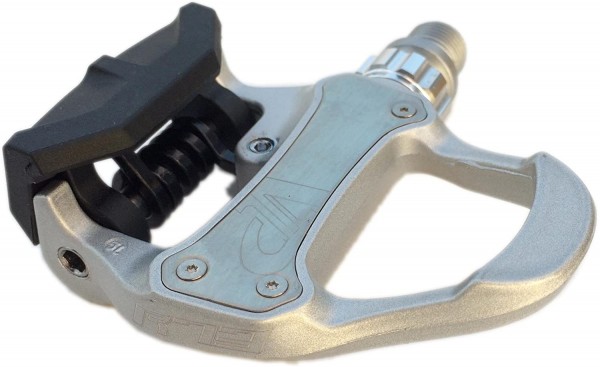 R73 VP Clip Pedale Look system Renn Click Pedal Rennrad 280 gr silber