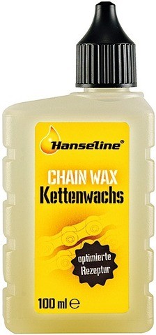 HANSELINE Kettenwachs; Ausgezeichnete Schmierwirkung, wasserdichte Versiegelung der Kette - Korrosion hat daher keine Chance, mit &quot;Selbstreinigungseff