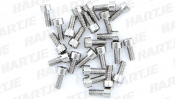 BOFIX Innensechskantschraube; Edelstahl (Niro); Produktbeschreibung holländisch; Abgabe nur in Packung zu 25 Stück, Preis per Packung, M5 x 12mm