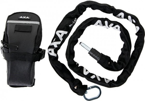 AXA Einsteckkette &quot;RLC&quot;; Limited Edition, passend für AXA Rahmenschlösser Defender und Solid Plus, Ø 5,5mm; Kettenglieder aus gehärtetem Stahl, Ø Einr