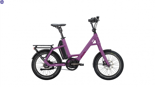 QIO Elektro-Kompaktrad &quot;EINS P-R&quot; Mod. 23, Unisex, 20&quot;, dark violet matt, Rohloff 14 G &quot;Speedhub 500/14&quot;, 47cm