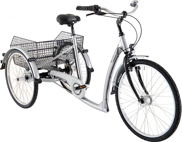 Shoppingdreirad BBF &quot;Specialrider 3.3&quot; 7-Gang 24&quot; / 26&quot;, RH 48 cm - grau