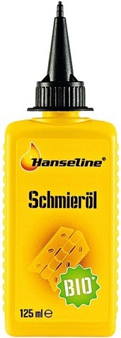 HANSELINE Schmieröl &quot;Bio&quot;; Biologisch abbaubar und umweltfreundlich, zur Verlustschmierung in freier Natur geeignet., 125ml Flasche