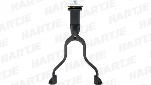 CONTEC Zweibeinständer &quot;Hippo&quot; SB-verpackt, , Max. Belastung 50 kg, schwarz Stahl, höchste Standfestigkeit, 28&quot; (325mm lang)