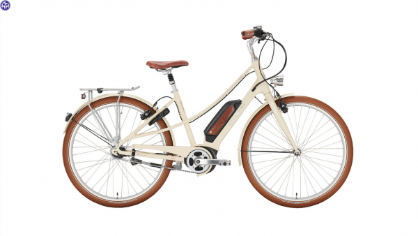 EXCELSIOR Elektro-Cityrad &quot;Vintage E CB&quot; Mod. 22, Mixte, 28&quot;, hellelfenbein, 7-Gang SHIMANO &quot;Nexus&quot; Rücktritt, 48 cm