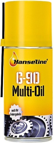 HANSELINE Universalöl &quot;G-90&quot;; Löst Rost, schmiert und konserviert, eignet sich ebenfalls zum Reinigen, entfernt Öl, Fett, Teer, Harz und Klebstoffrest