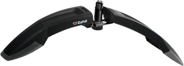 ZÉFAL V.R.-Steckradschutz "Deflector FM60"; Kunststoff, für Steuerrohrmontage 1 1/8"; SB-verpackt, für Profilbreiten bis 73 mm, Befestigungssys