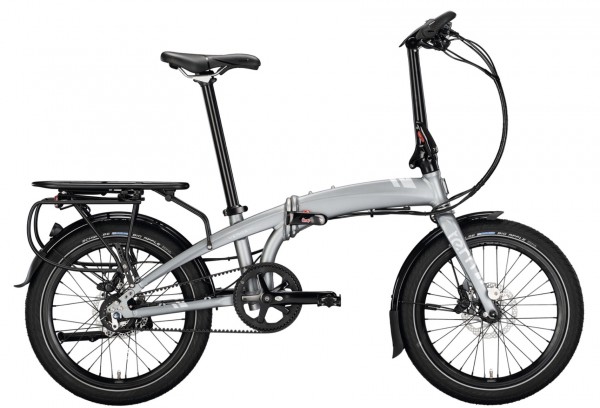 TERN Faltrad "Verge S8i" Mod. 21, Unisex, 20", satin metallic grey / silver, 8-Gang SHIMANO "Alfine"
